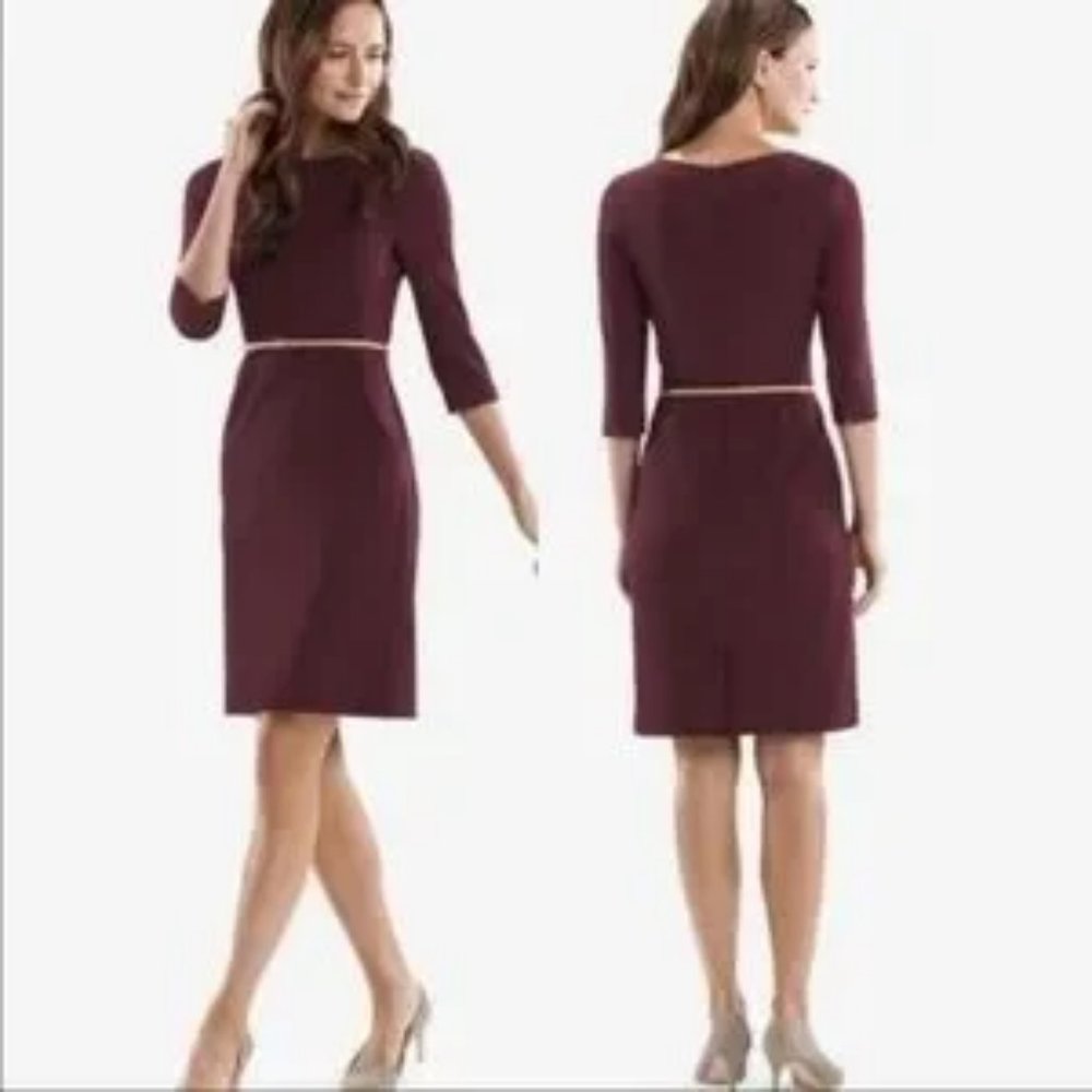MM LaFleur Etsuko Dress Garnet Size 6